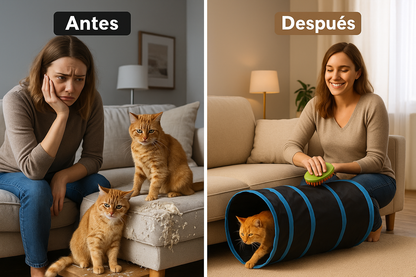 🐾 Combo Perfecto para tu Mascota: Diversión + Limpieza Sin Complicaciones